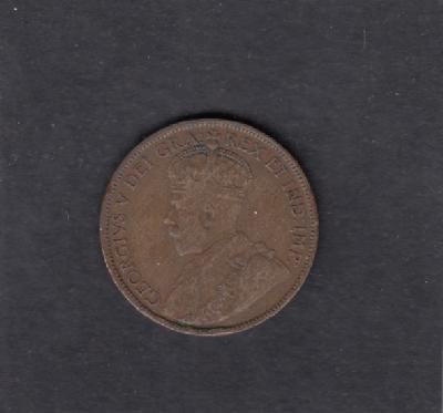 Beschrijving: 1 Cent GEORGE V